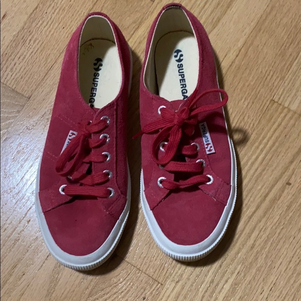 Red Suede Supergas